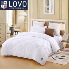 LOVO家纺罗莱生活出品蓬松舒适沁暖纤维冬被 舒适被子床上用品