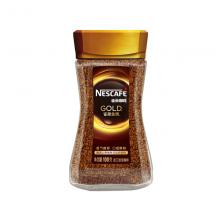 雀巢金牌咖啡 进口法式金牌烘焙黑咖啡100g 即溶速溶