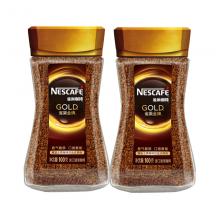 Nestle/雀巢金牌咖啡进口法式烘焙黑咖啡2*100g