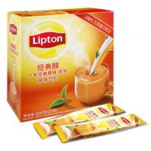 立顿/Lipton 经典醇10年经典原味奶茶速溶装300g/盒