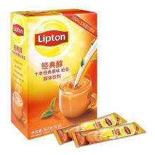 立顿/Lipton 经典醇10年经典原味奶茶速溶装150g/盒