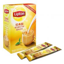 立顿/Lipton 经典醇香浓原味 冲饮奶茶速溶装175g/盒